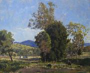 Percy Lindsay Australian Landscape painting